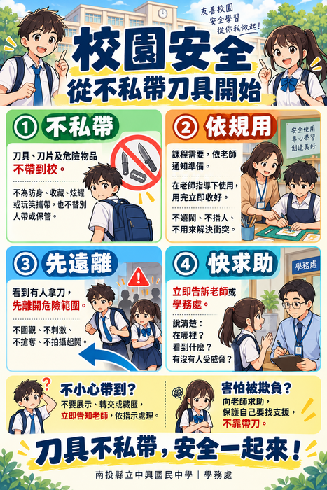 學校安全宣導